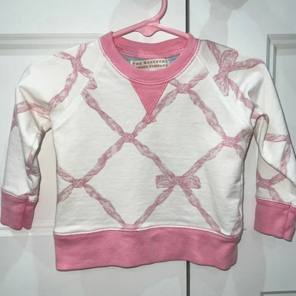 TBBC Belle Meade Bow Crewneck Sweatshirt